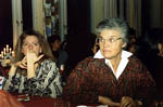 (Bild: 1) Julfesten 1991. Tf rektorn Aili Ramstrm i frgrunden.