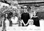 (Bild: 21) Allmn kurs med estetisk inriktning 1983/84; sa, Elvy, Tom-Erik, Mikael, och Anna-Karin.