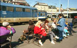 (Bild: 37) Finska linjen i Ungern 1993-04. P jrnvgstationen.