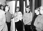 (Bild: 1) Finska linjens studiebesk i Vsters och lnsmuset 1991-11