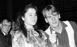 (Bild: 14) Julfest 1992. Estlndska frielever: Terje Roos och Margus Vaino, som senare gifte sig hemma i Estland.