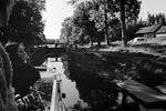 (Bild: 8) Skolresan till Strmsholms kanal 1991-09. P bten i Surahammar.
